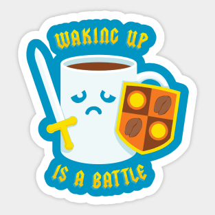 Morning Battle Sticker